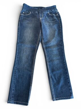 Jag Jeans Women's Medium Blue Straight-Leg Denim Skinny
